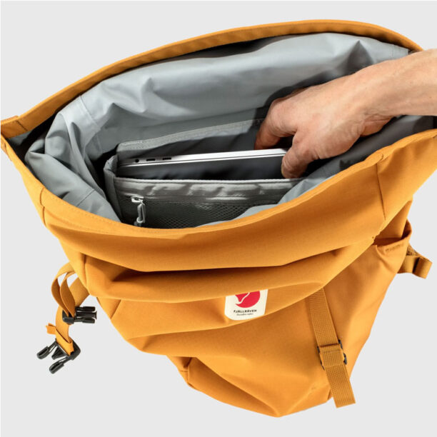 Preţ Fjällräven Kånken Ulvö Rolltop 30 Red Gold