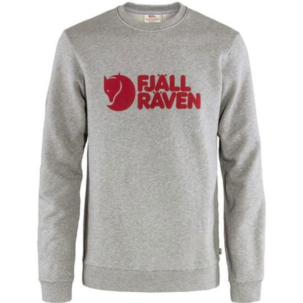 Fjällräven Logo Sweater M Grey Melange