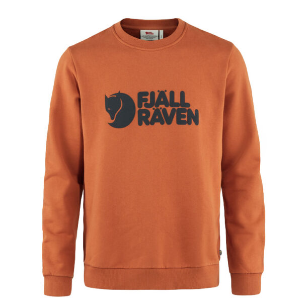 Fjällräven Logo Sweater M Terracotta Brown