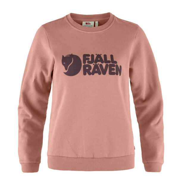 Fjällräven Logo Sweater W Dusty Rose - Port