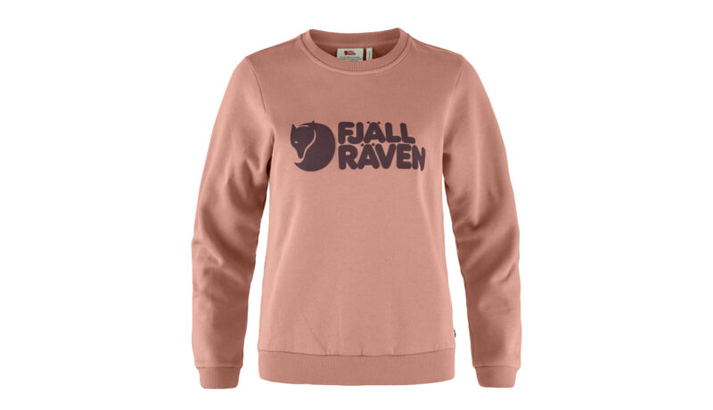 Fjällräven Logo Sweater W Dusty Rose - Port