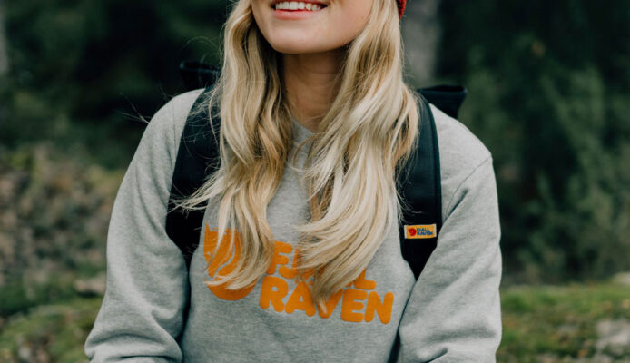 Cumpăra Fjällräven Logo Sweater W Grey Melange