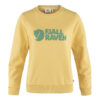 Fjällräven Logo Sweater W Mais Yellow