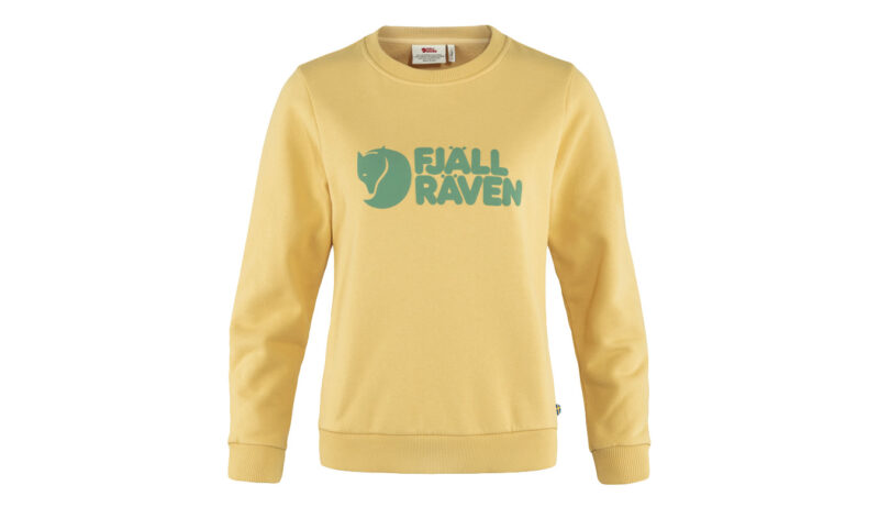 Fjällräven Logo Sweater W Mais Yellow