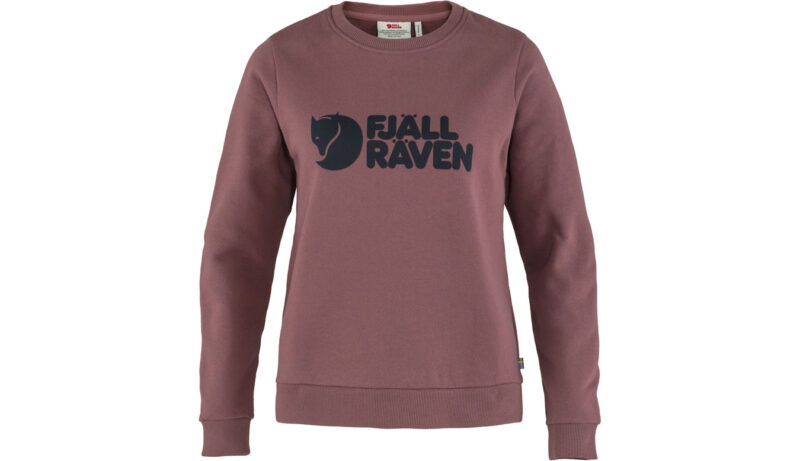 Fjällräven Logo Sweater W Mesa Purple