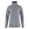 Fjällräven Övik Cable Knit Roller Neck W