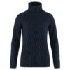 Fjällräven Övik Cable Knit Roller Neck W