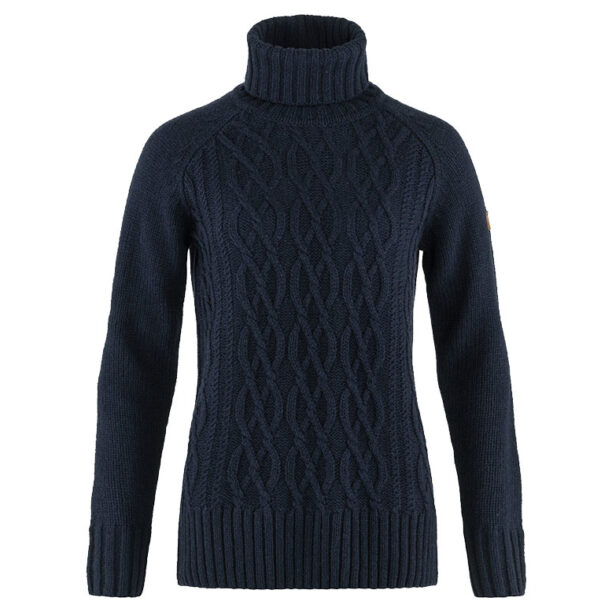 Fjällräven Övik Cable Knit Roller Neck W