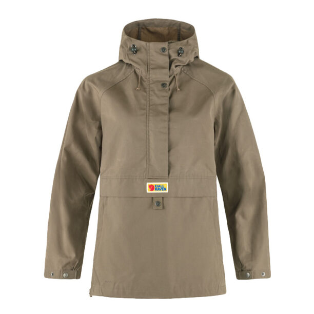 Fjällräven Vardag Anorak W Suede Brown