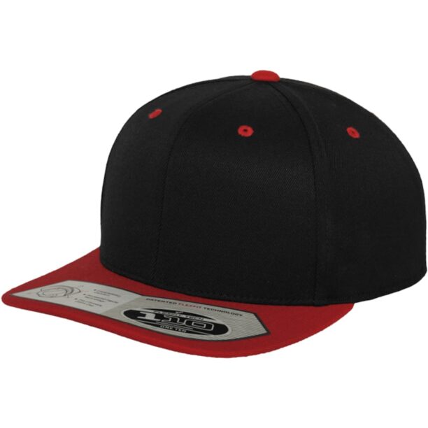 Flexfit Șapcă '110 Fitted'  roși aprins / negru