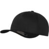 Flexfit Șapcă '5 Panel'  negru / alb