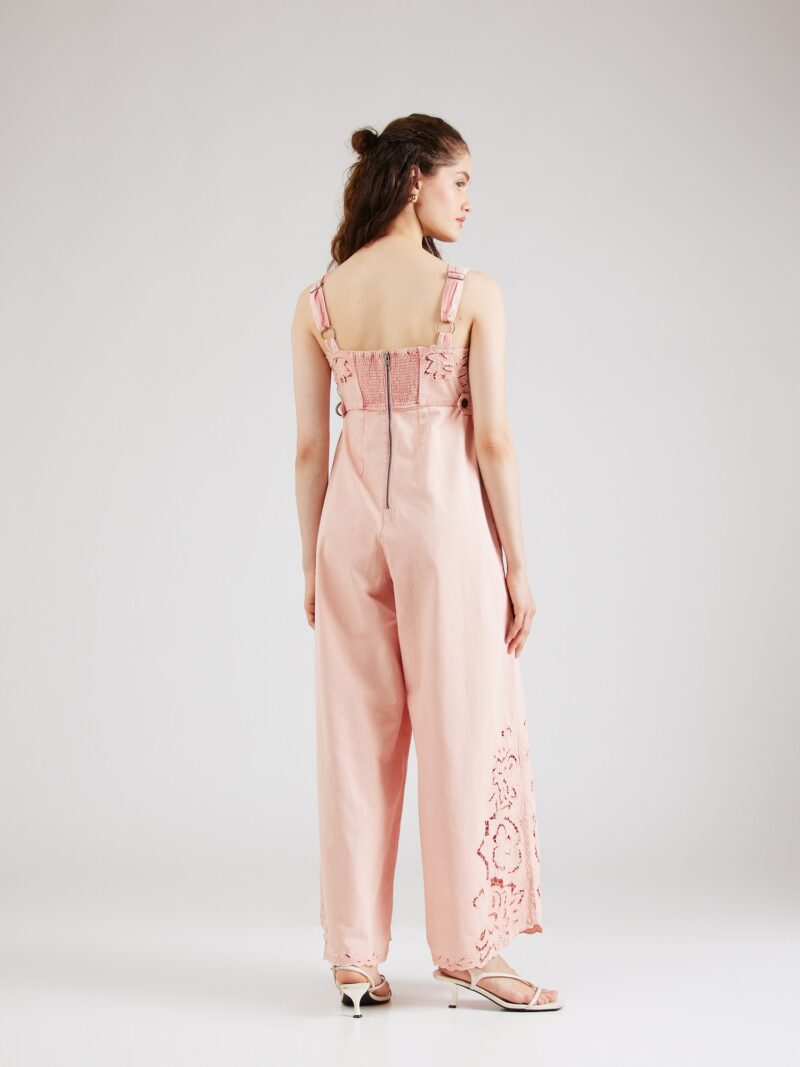 Free People Salopeta 'LEIGHTON'  roz pastel preţ