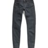 G-STAR Jeans  gri / negru / alb