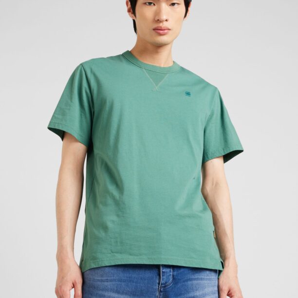 G-STAR Tricou 'Nifous'  verde petrol / verde smarald