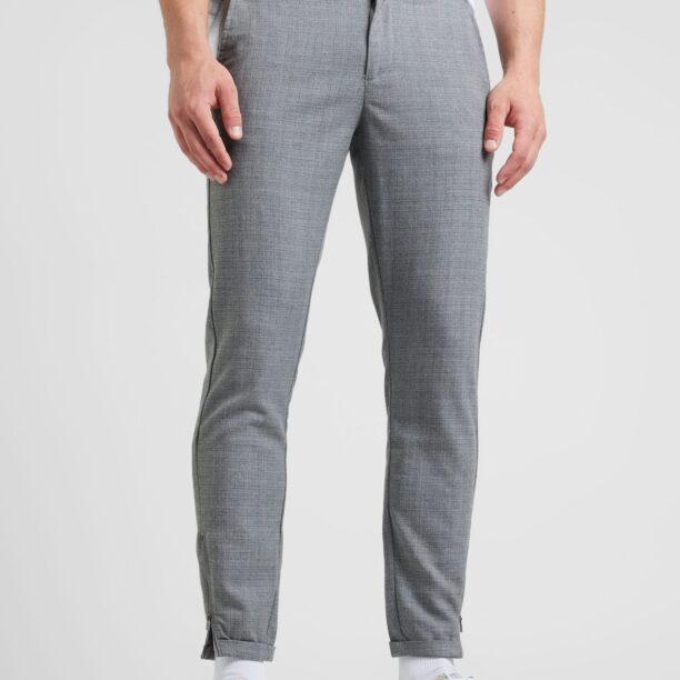 GABBA Pantaloni eleganți  gri / gri metalic