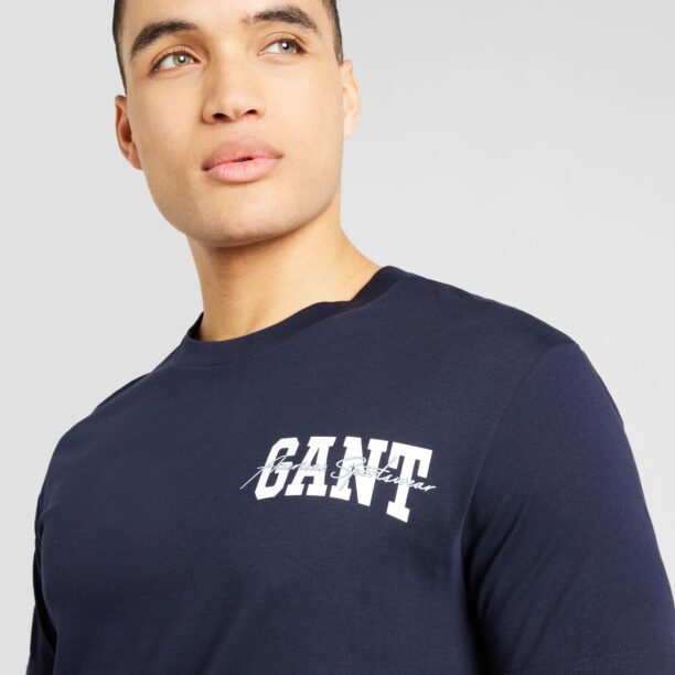 Preţ GANT Tricou  bleumarin / alb