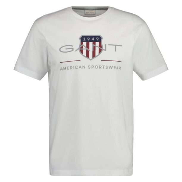 GANT Tricou  bleumarin / gri / roșu / alb