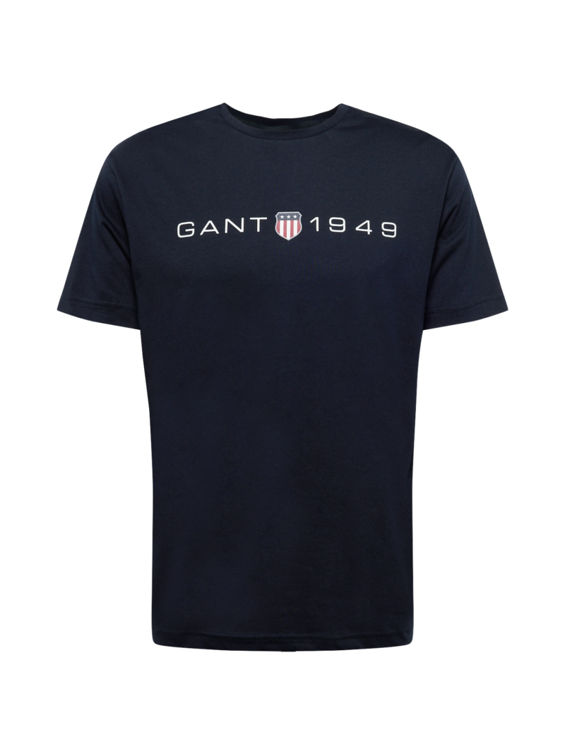 GANT Tricou  bleumarin / roșu / negru / alb