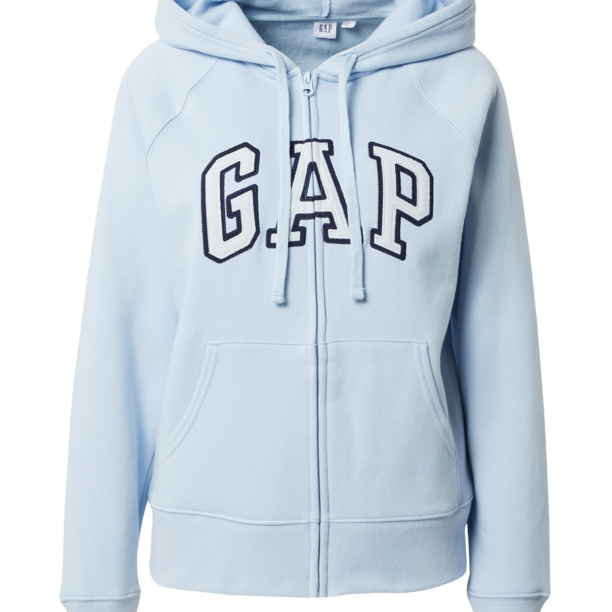 GAP Hanorac  albastru pastel / albastru deschis / negru