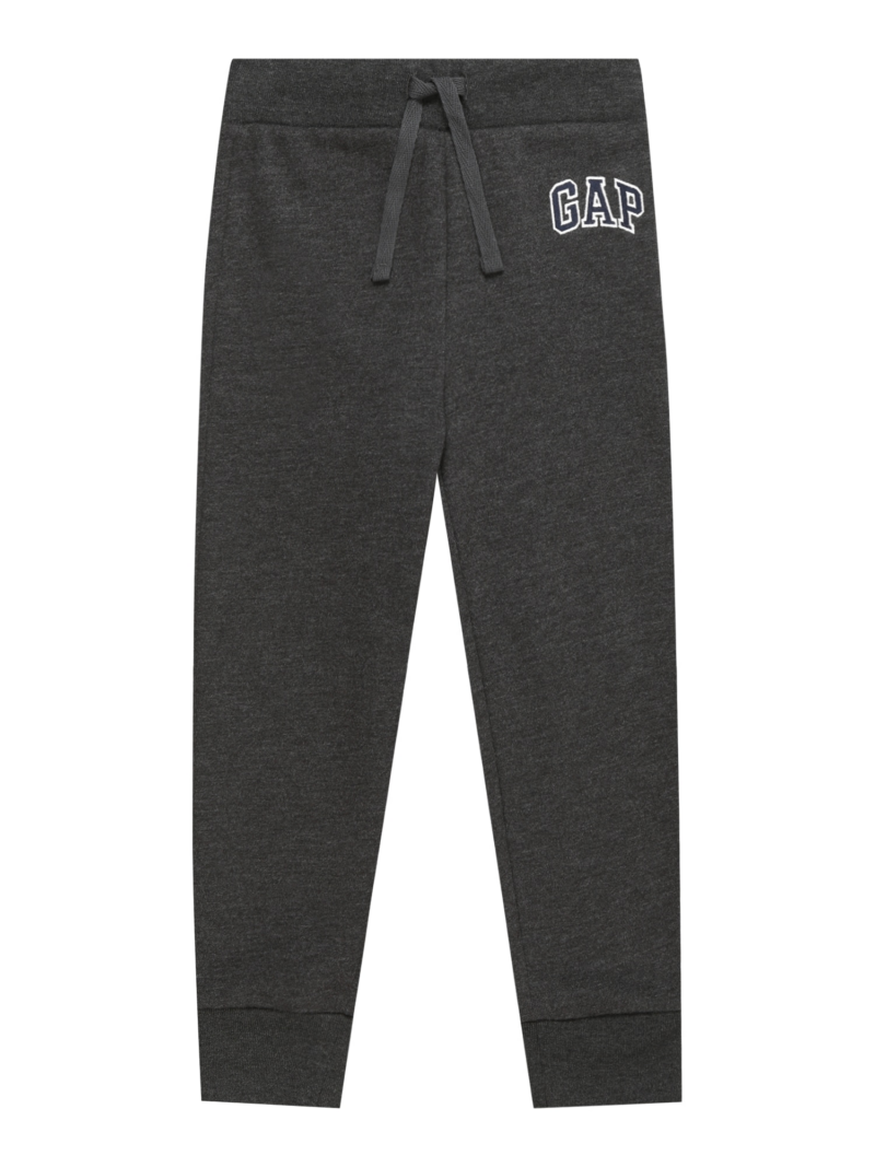 GAP Pantaloni  albastru marin / gri metalic / alb