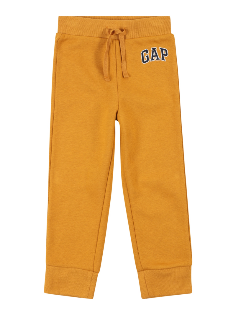 GAP Pantaloni  albastru noapte / galben șofran / alb