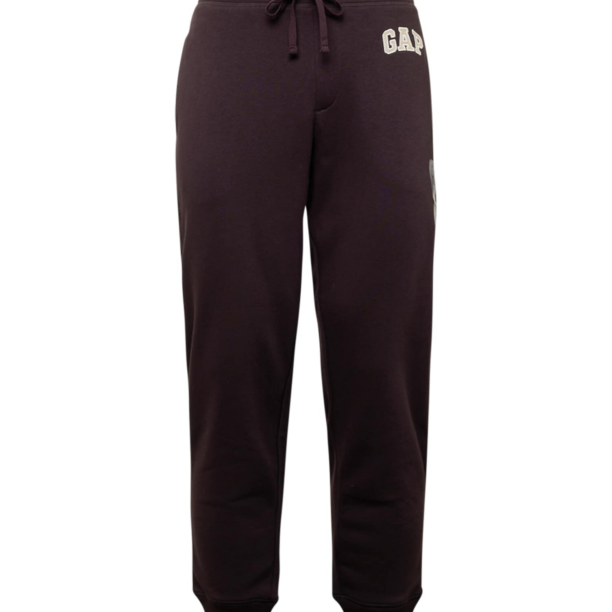 GAP Pantaloni  bej / maro mokka / alb