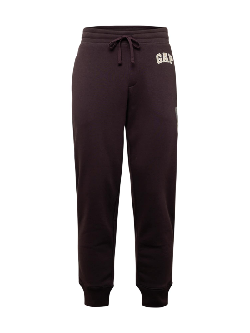 GAP Pantaloni  bej / maro mokka / alb