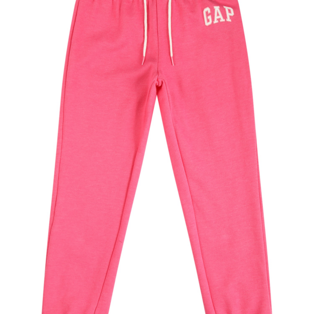 GAP Pantaloni  fucsia / alb