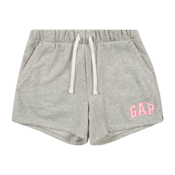 GAP Pantaloni  gri amestecat / roz / alb