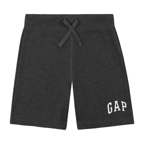 GAP Pantaloni  gri închis / alb