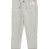 GAP Pantaloni  gri / roz pastel / alb