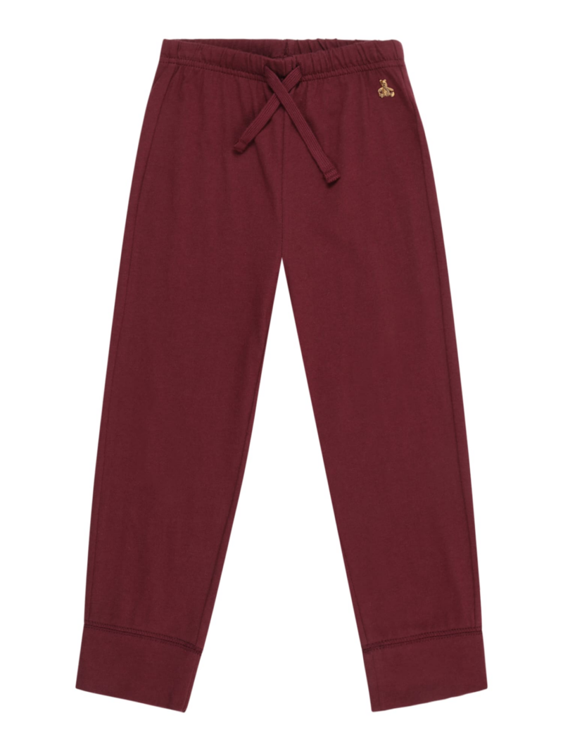 GAP Pantaloni  maro deschis / roșu vin