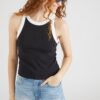 GAP Top  negru / alb