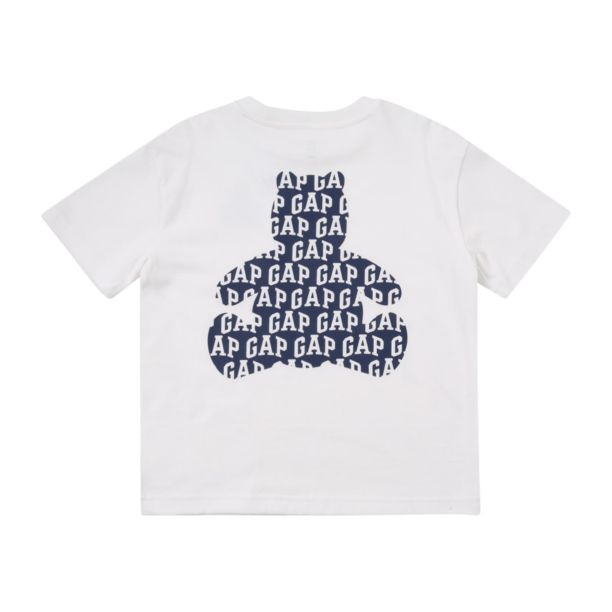 GAP Tricou 'BRANNAN'  bleumarin / alb