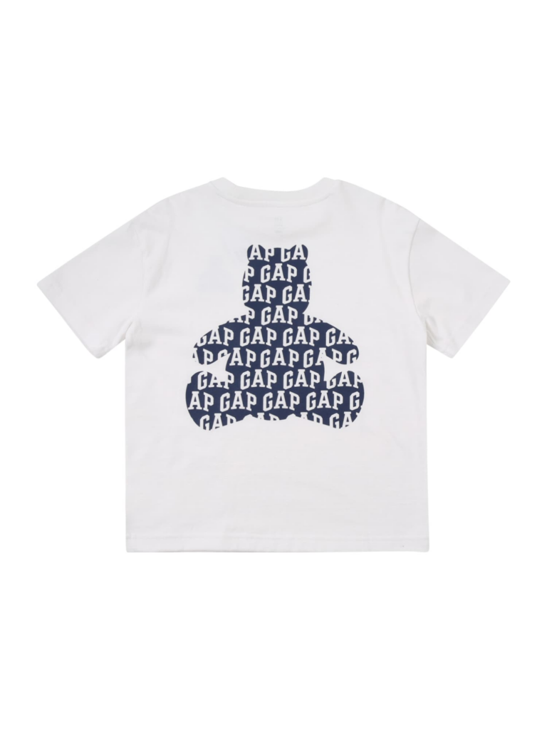 GAP Tricou 'BRANNAN'  bleumarin / alb