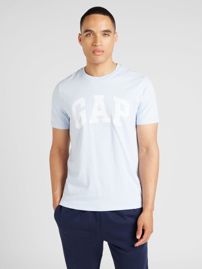 GAP Tricou 'EVERYDAY'  albastru pastel / alb preţ