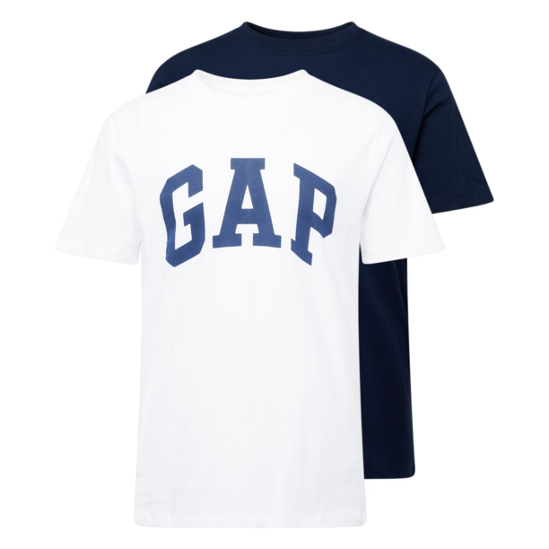 GAP Tricou  albastru / albastru marin / alb