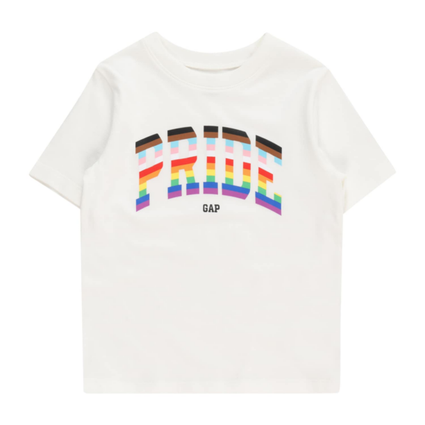 GAP Tricou  albastru deschis / maro / negru / alb