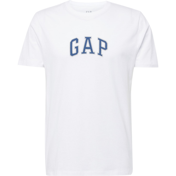 GAP Tricou  albastru / gri deschis / alb