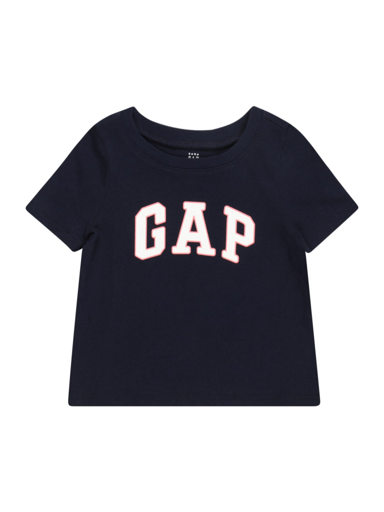 GAP Tricou  albastru noapte / corai / alb