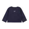 GAP Tricou  bleumarin / alb