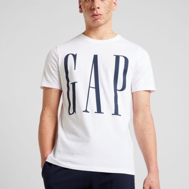 GAP Tricou  bleumarin / alb