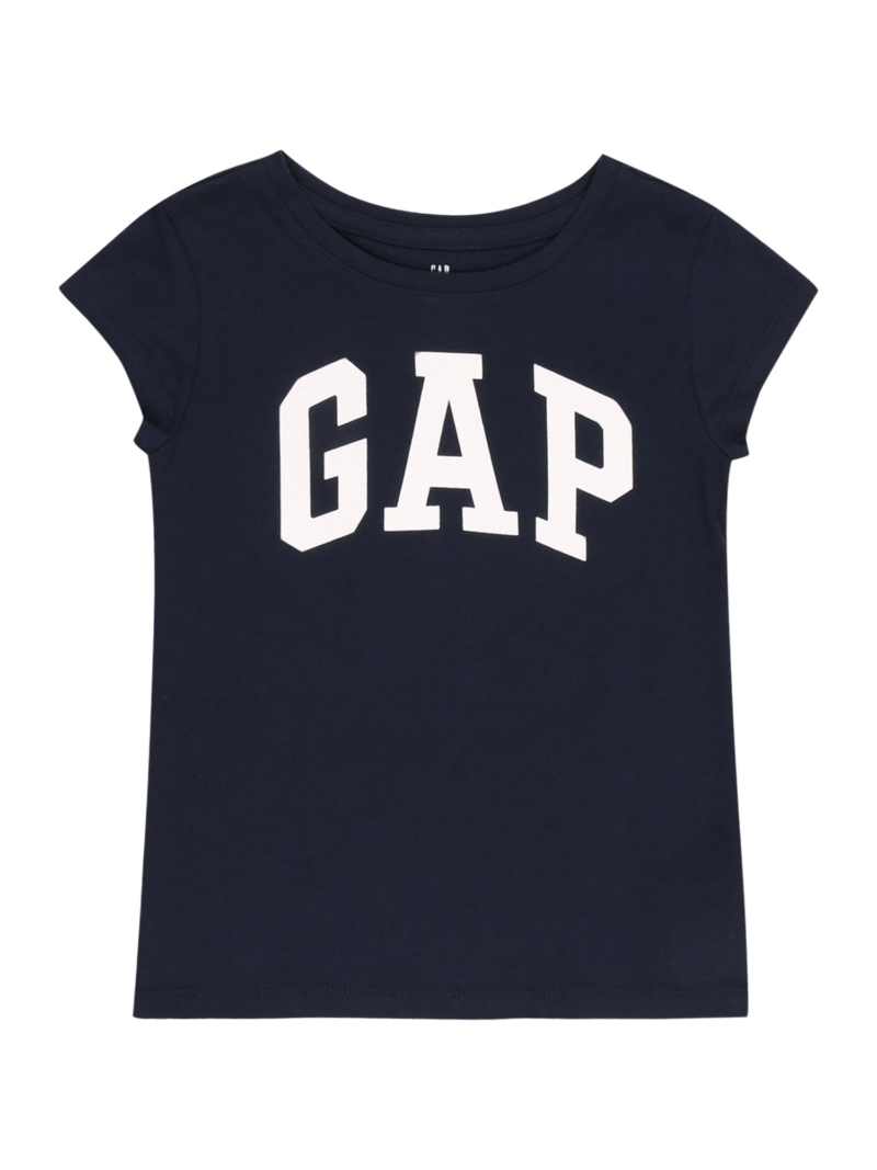 GAP Tricou  bleumarin / alb