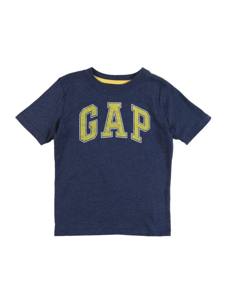 GAP Tricou  bleumarin / galben / alb