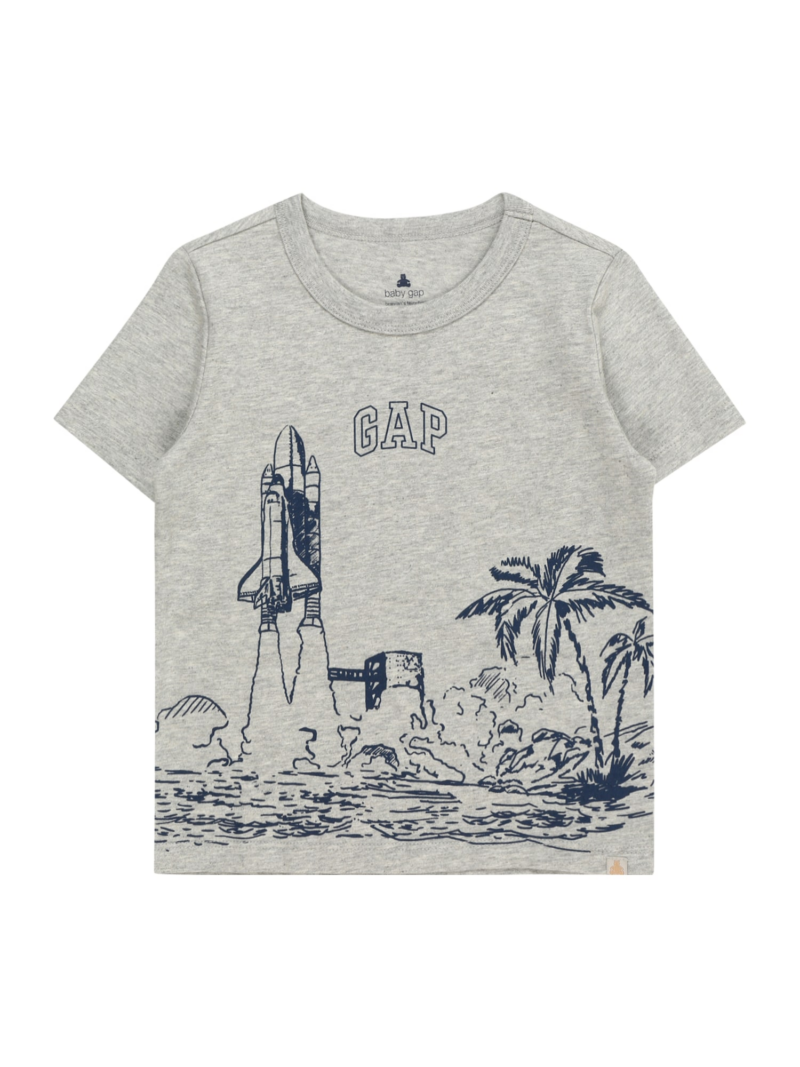 GAP Tricou  bleumarin / gri amestecat