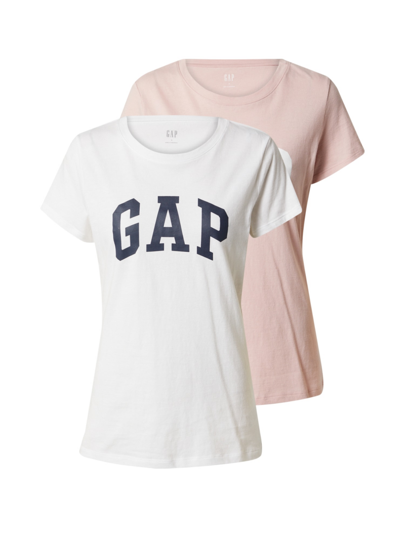 GAP Tricou  bleumarin / roz / alb