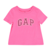 GAP Tricou  mov prună / roz / alb