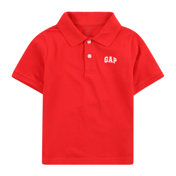 GAP Tricou  roșu / alb