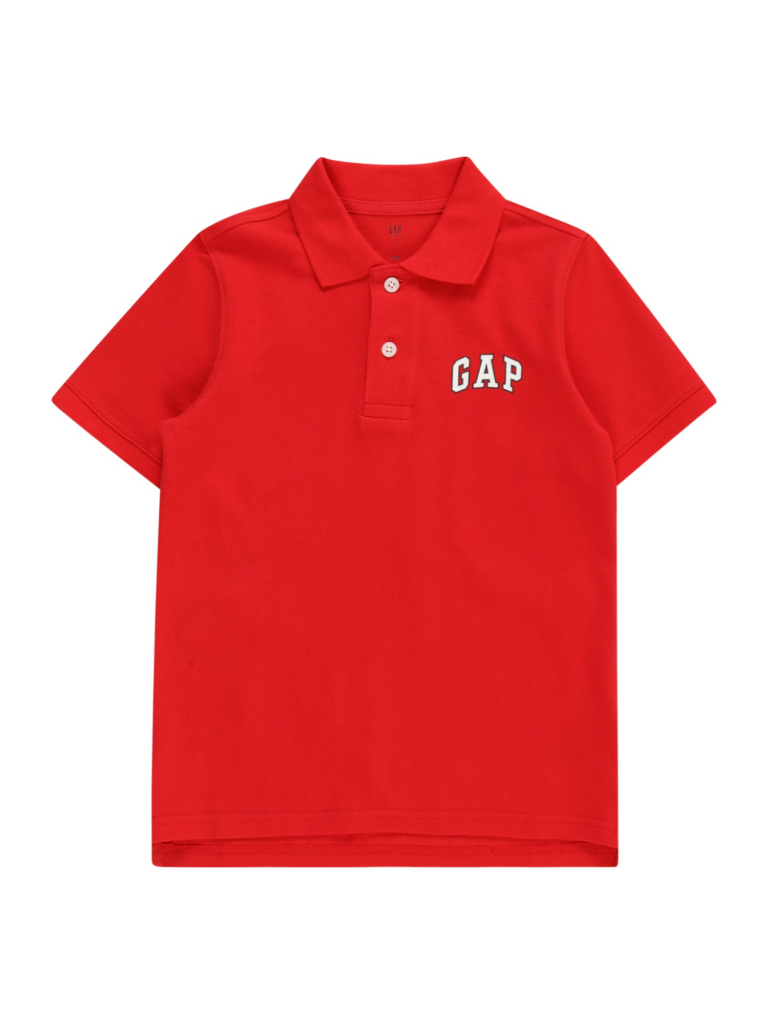 GAP Tricou  roșu / alb