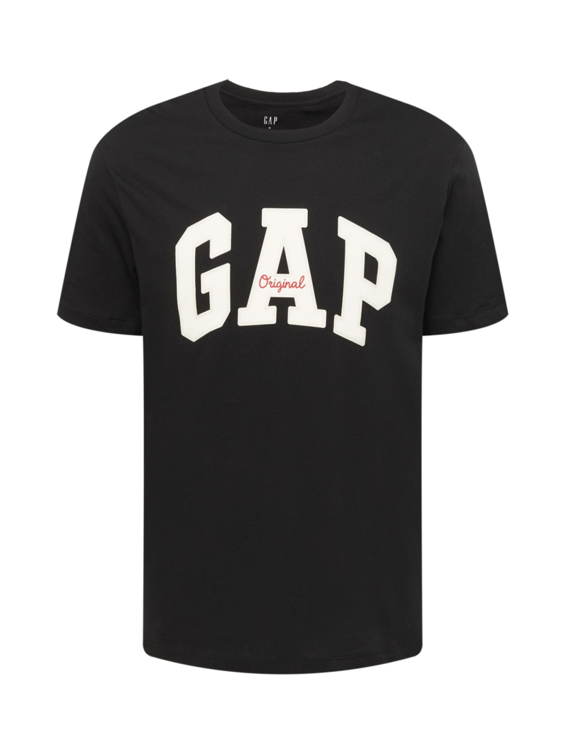 GAP Tricou  roșu deschis / negru / alb